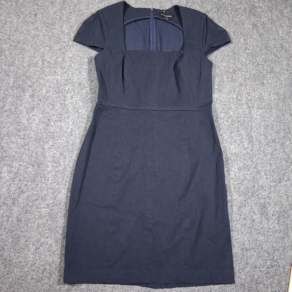 Banana Republic Navy Midi Dress
